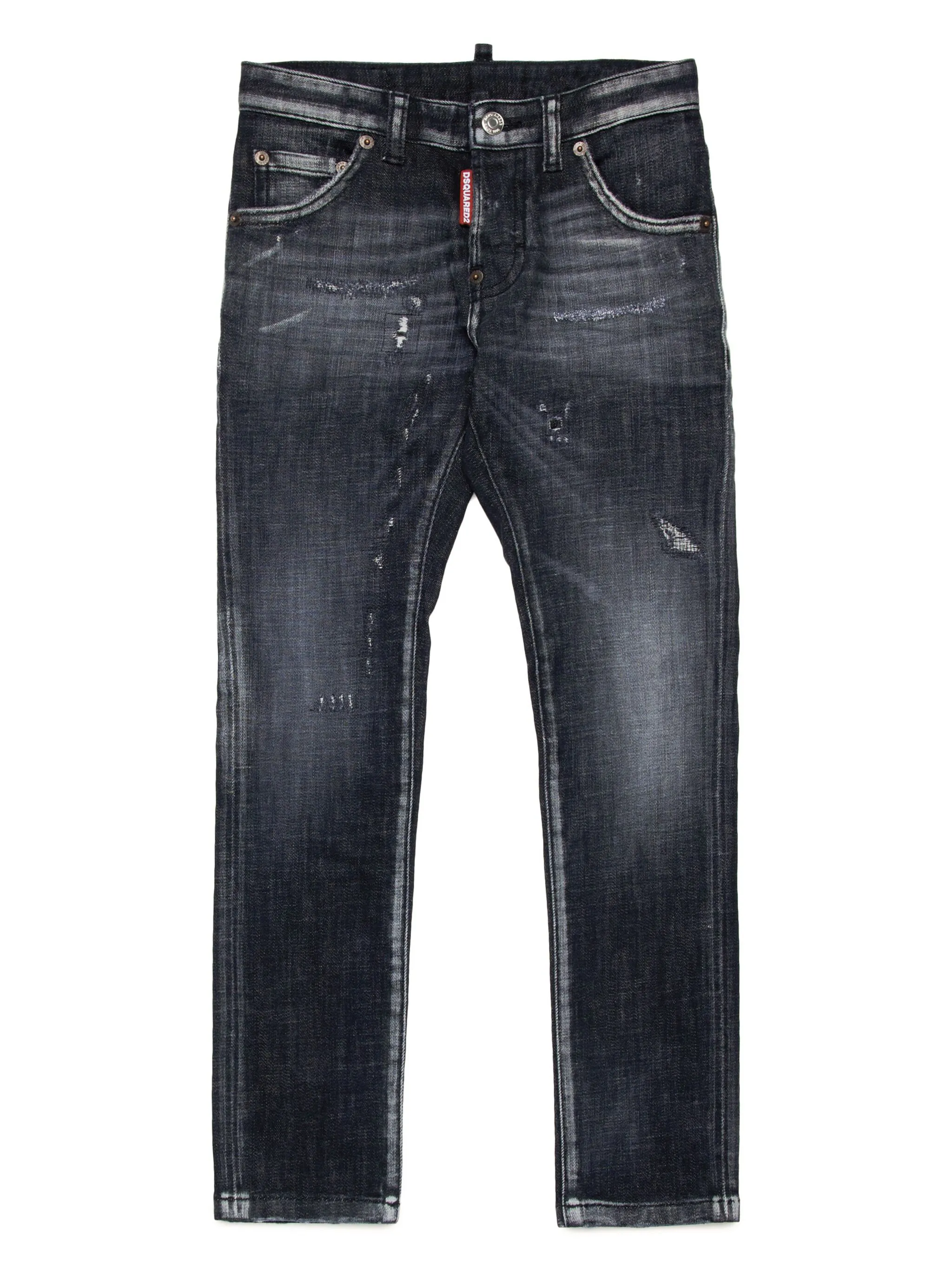 

Прямые джинсы Cool Guy Dsquared2 Kids, черный