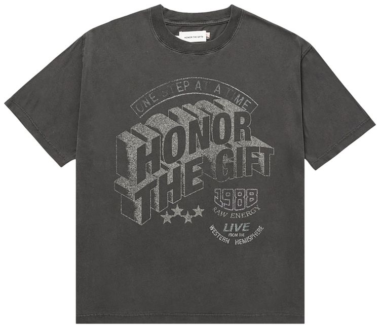 

Футболка Honor The Gift Raw Energy T-Shirt 'Black', черный