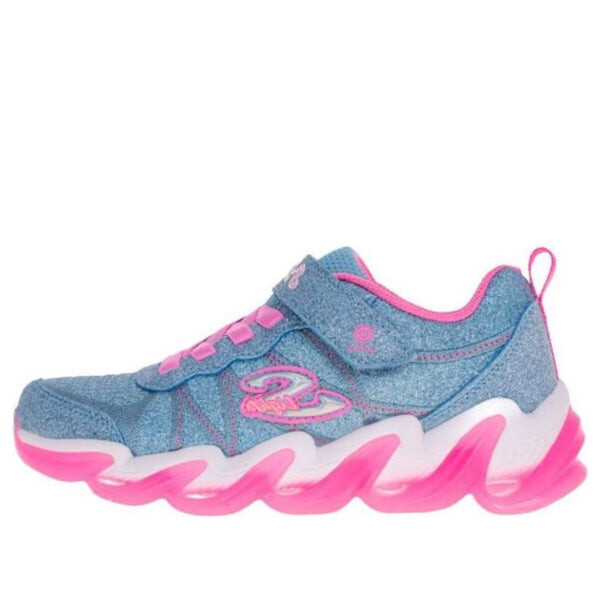 

Кроссовки hyper-surge shoes 'light blue pink' Skechers, голубой