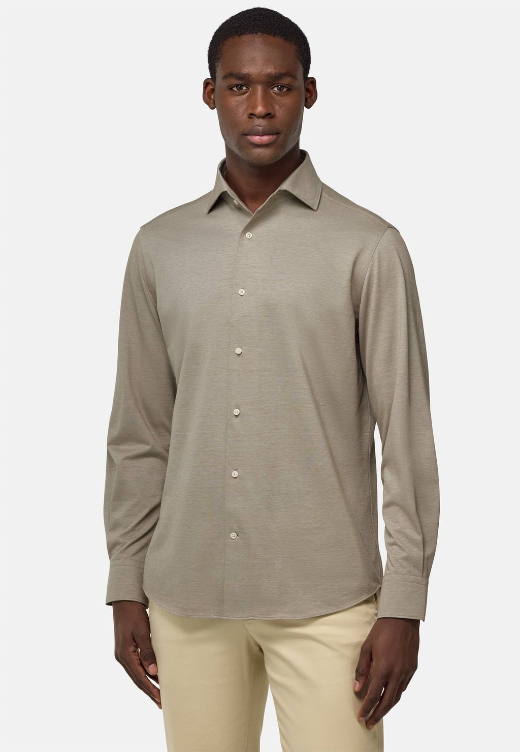 

Рубашка REGULAR FIT JAPANESE Boggi Milano, серо-коричневый