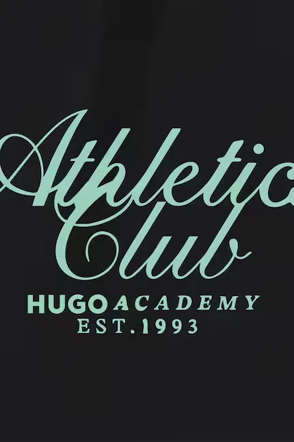 Футболка детская хлопковая HUGO, черный — фото 4