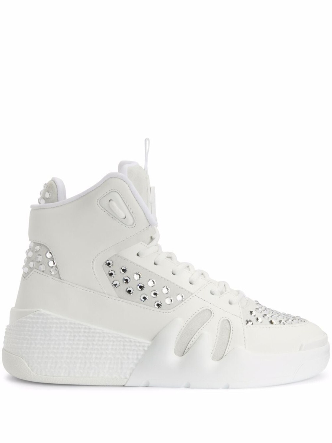 

Кеды Giuseppe Zanotti Talon, белый/серебристый