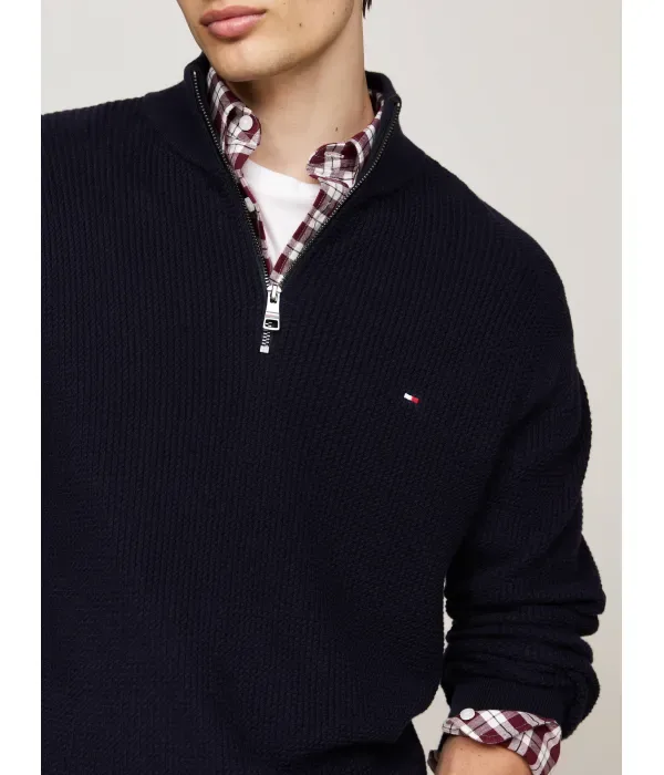 Свитер regular fit Tommy Hilfiger, графитовый — фото 4