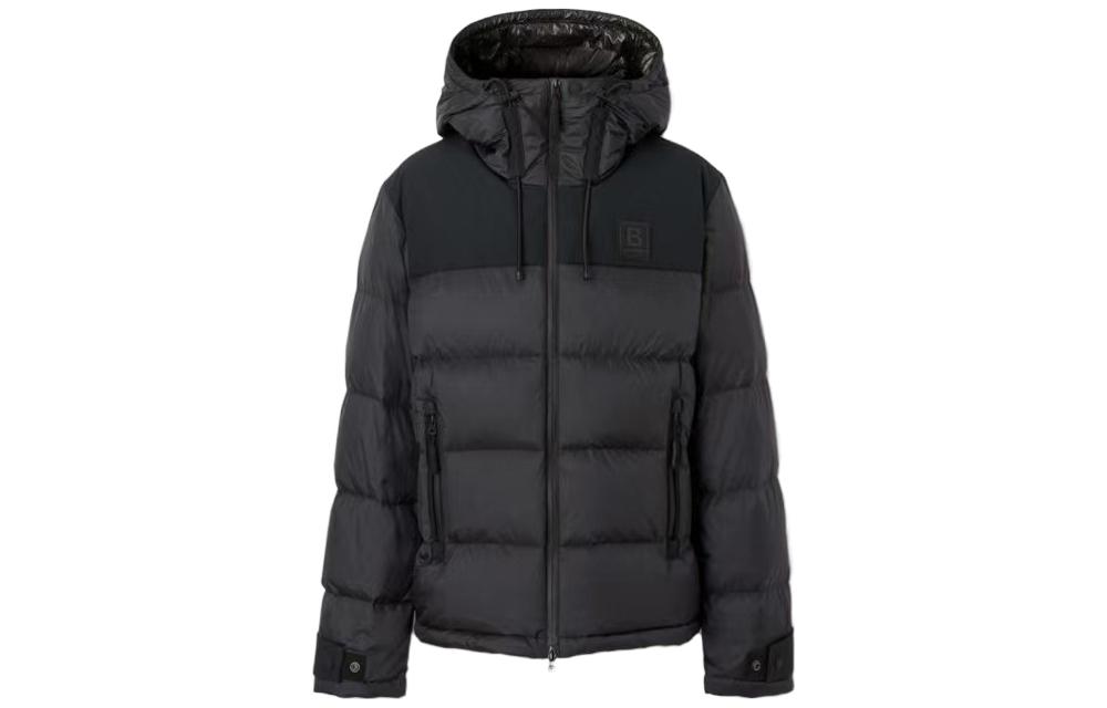 

Burberry Пуховик мужской черный