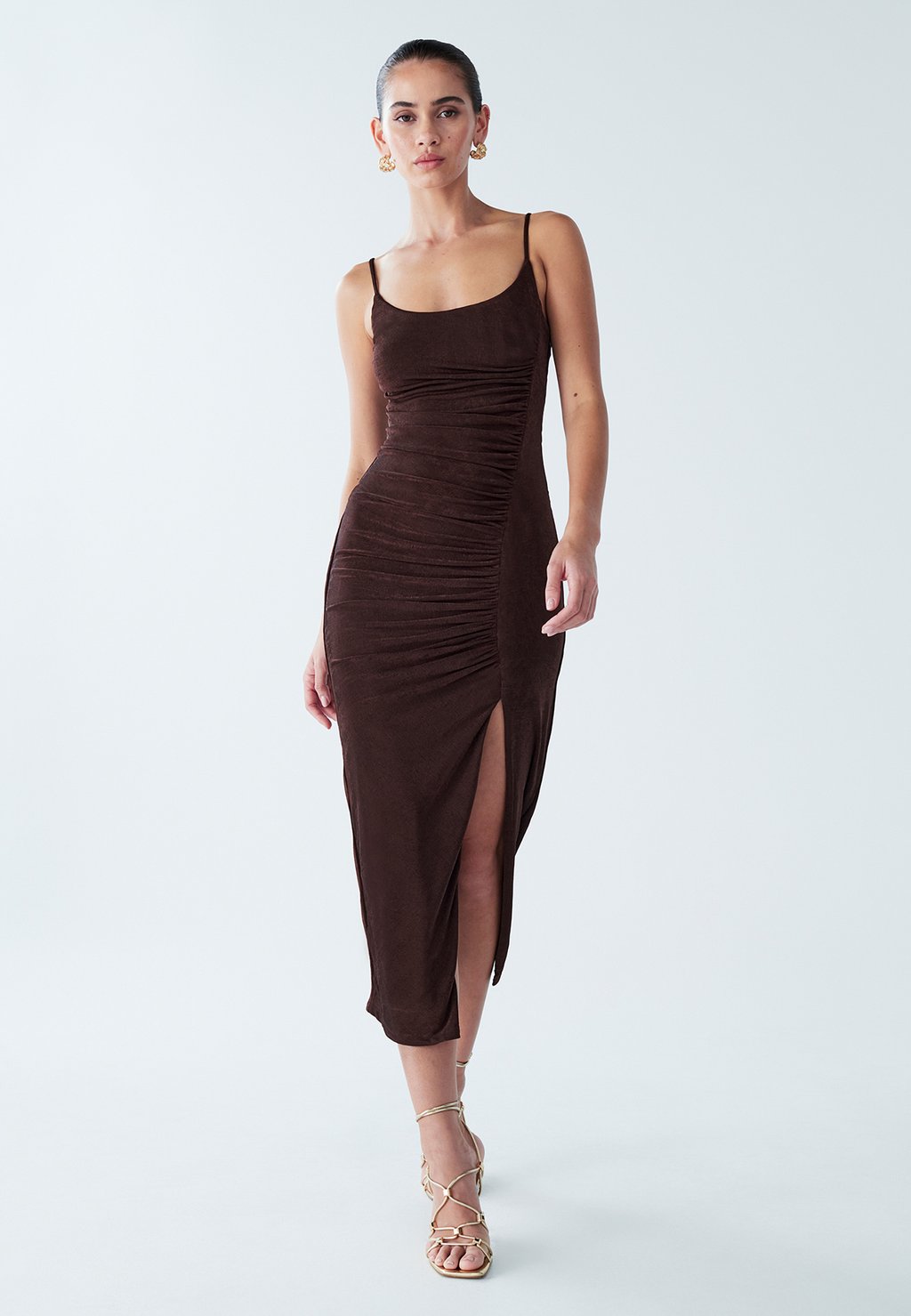 

Платье-трансформер LANI - Jersey dress BWLDR, коричневый