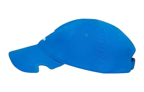 Бейсболка x adidas trefoil logo cap 'blue white' Balenciaga, синий — фото 4