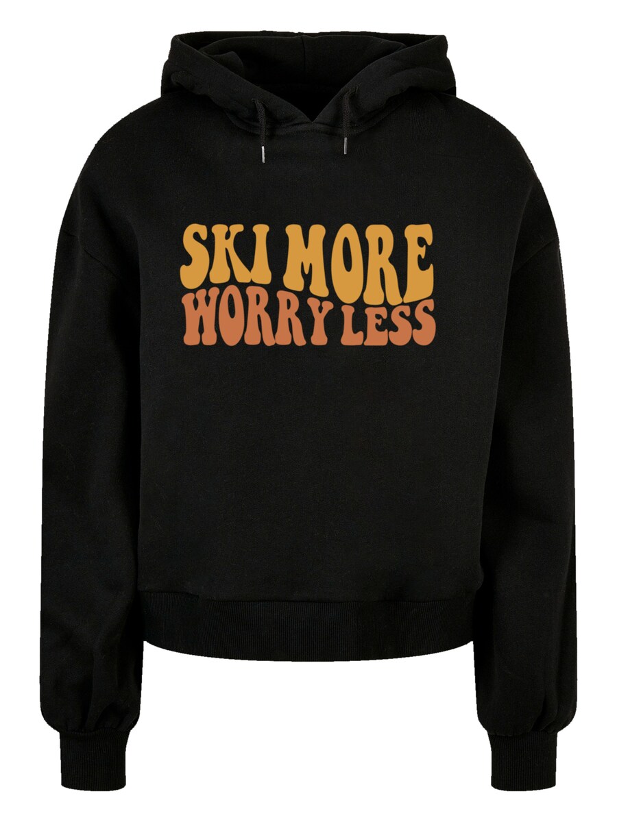 

Толстовка F4NT4STIC Ski More Worry Less, Black