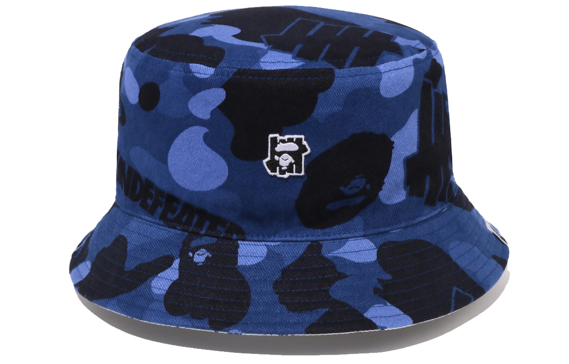 

UNDEFEATED Фланелевое ведро Bape X Color Camo, Blue