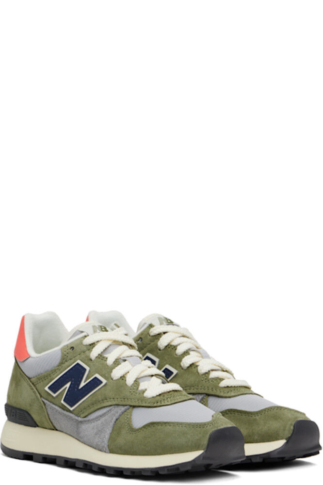 Кроссовки U475 цвета хаки и серого New Balance — фото 4