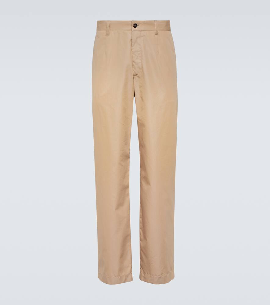 

Хлопковые и шёлковые чиносы Dolce&Gabbana, Sand