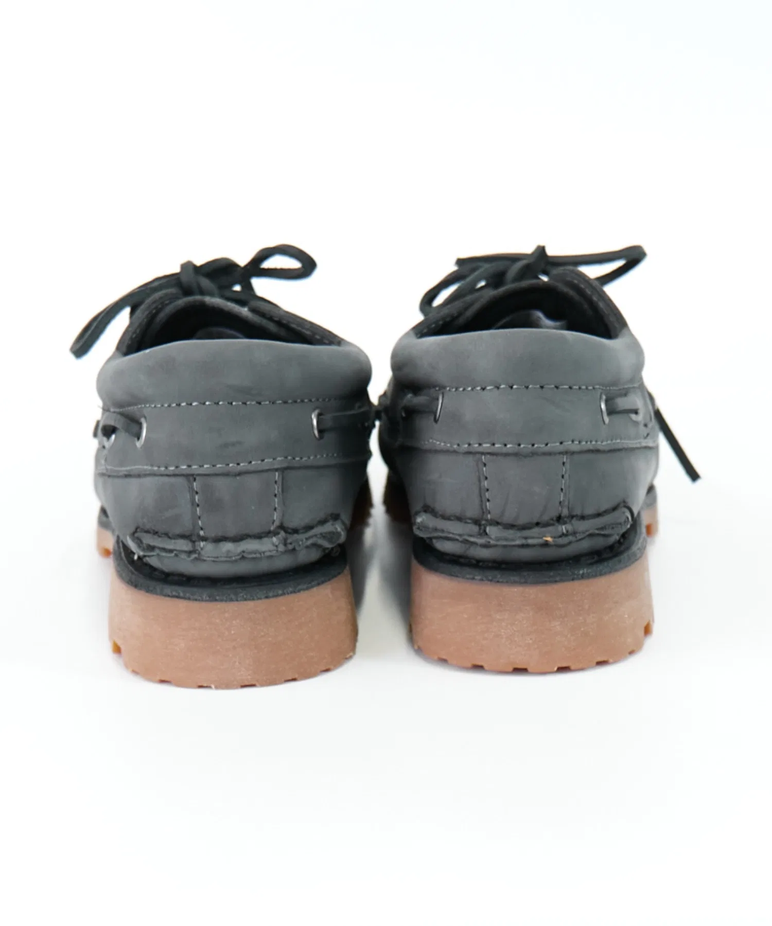 Унисекс мокасины из натуральной кожи Timberland Authentics 3 Eye Classic коричневые — фото 4