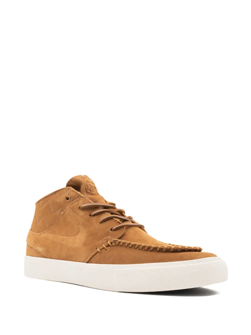 Кеды Stefan Janoski Mid Nike, коричневый — фото 2
