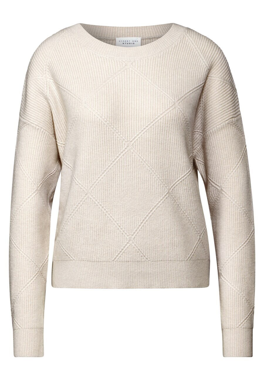 

Базовый свитер Street One Studio Sweater, белый