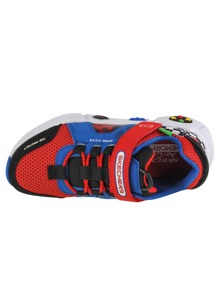 Кроссовки на шнуровке Skechers Gametronix, красный — фото 3