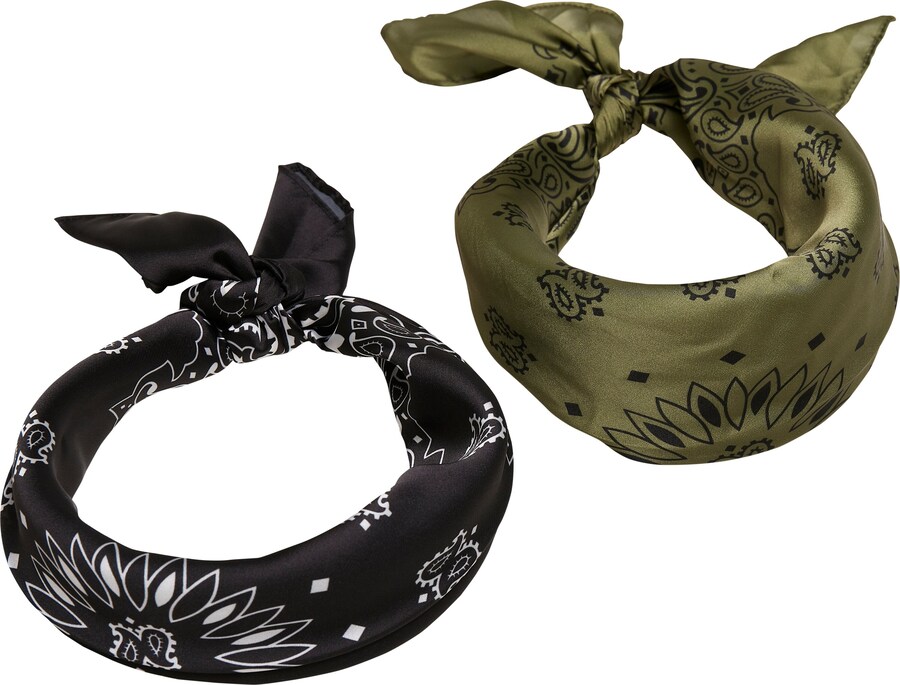 

Платок Urban Classics, цвет Olive/Black