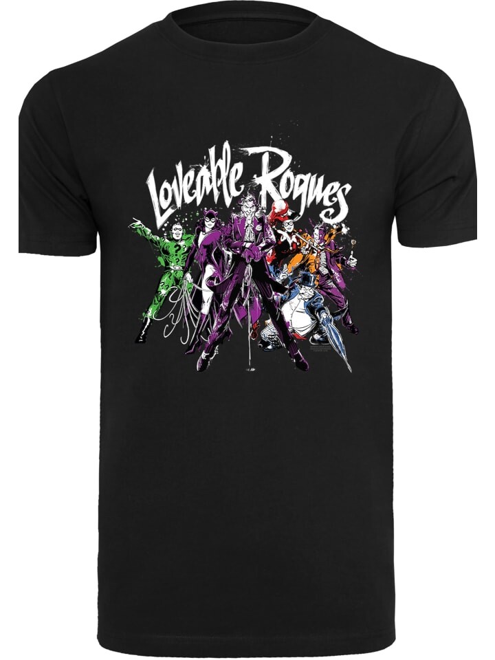 

Футболка F4NT4STIC DC Comics Batman Loveable Rogues, черный