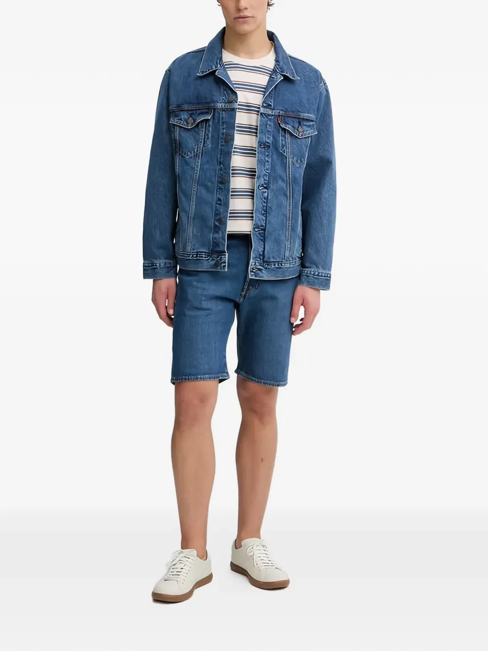 Шорты с нашивкой с логотипом 501 Levi'S, синий — фото 2