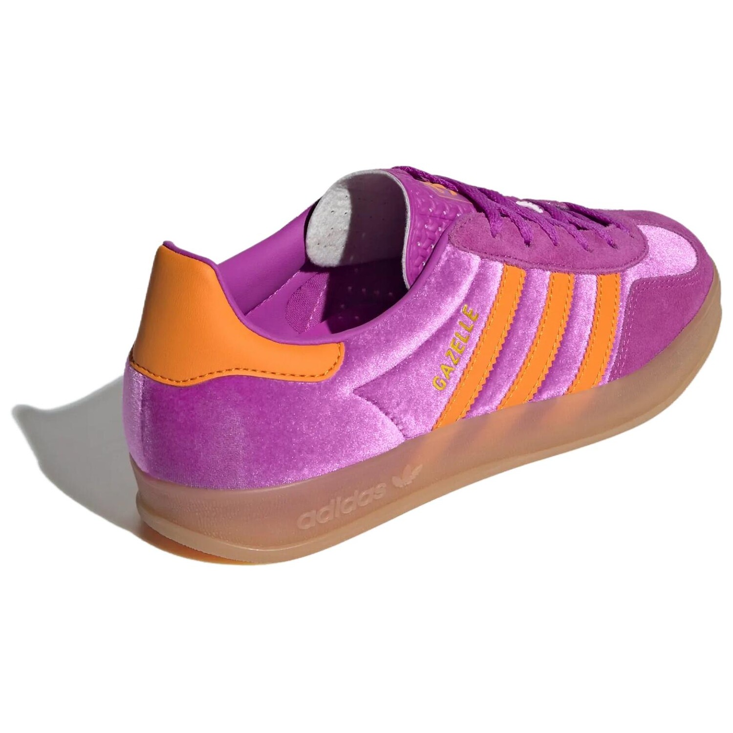 Кеды, GAZELLE INDOOR Скейтборд Обувь унисекс Низкий Верх Фиолетовый Adidas Originals — фото 3