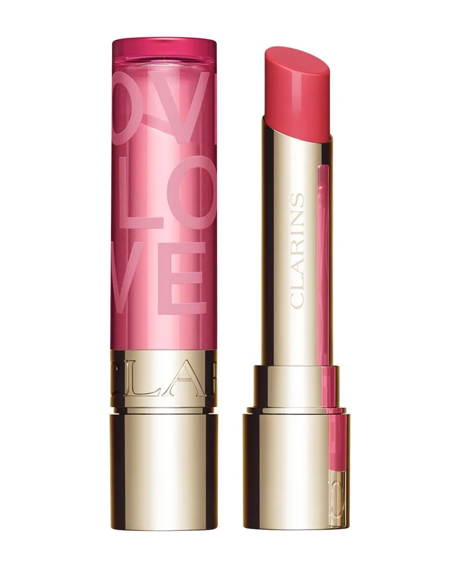Лимитированная коллекция бальзамов для губ LOVE Collection Clarins, 08 rosy kiss (sweet candy розовый)