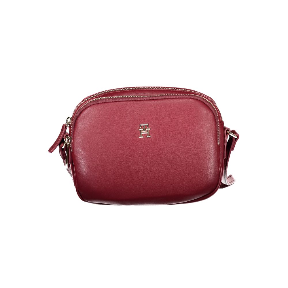 

Красная сумка из полиэстера Tommy Hilfiger, красный