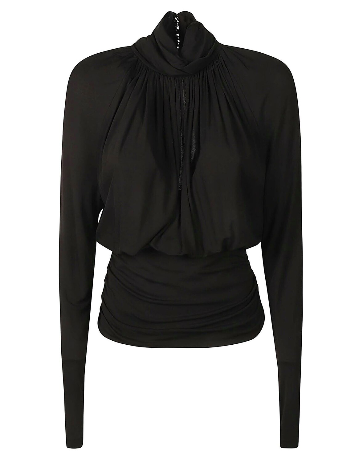 

Топ Saint Laurent, черный
