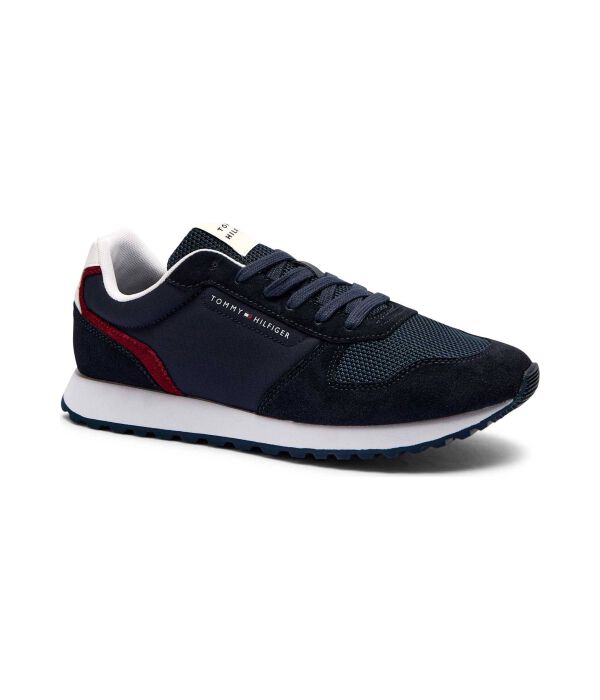 

Кожаные кроссовки Tommy Hilfiger, синий