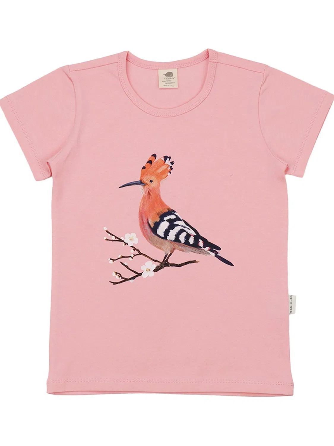 Футболка 'Walkiddy - Happy Hoopoes T-Shirt' Walkiddy, Rose
