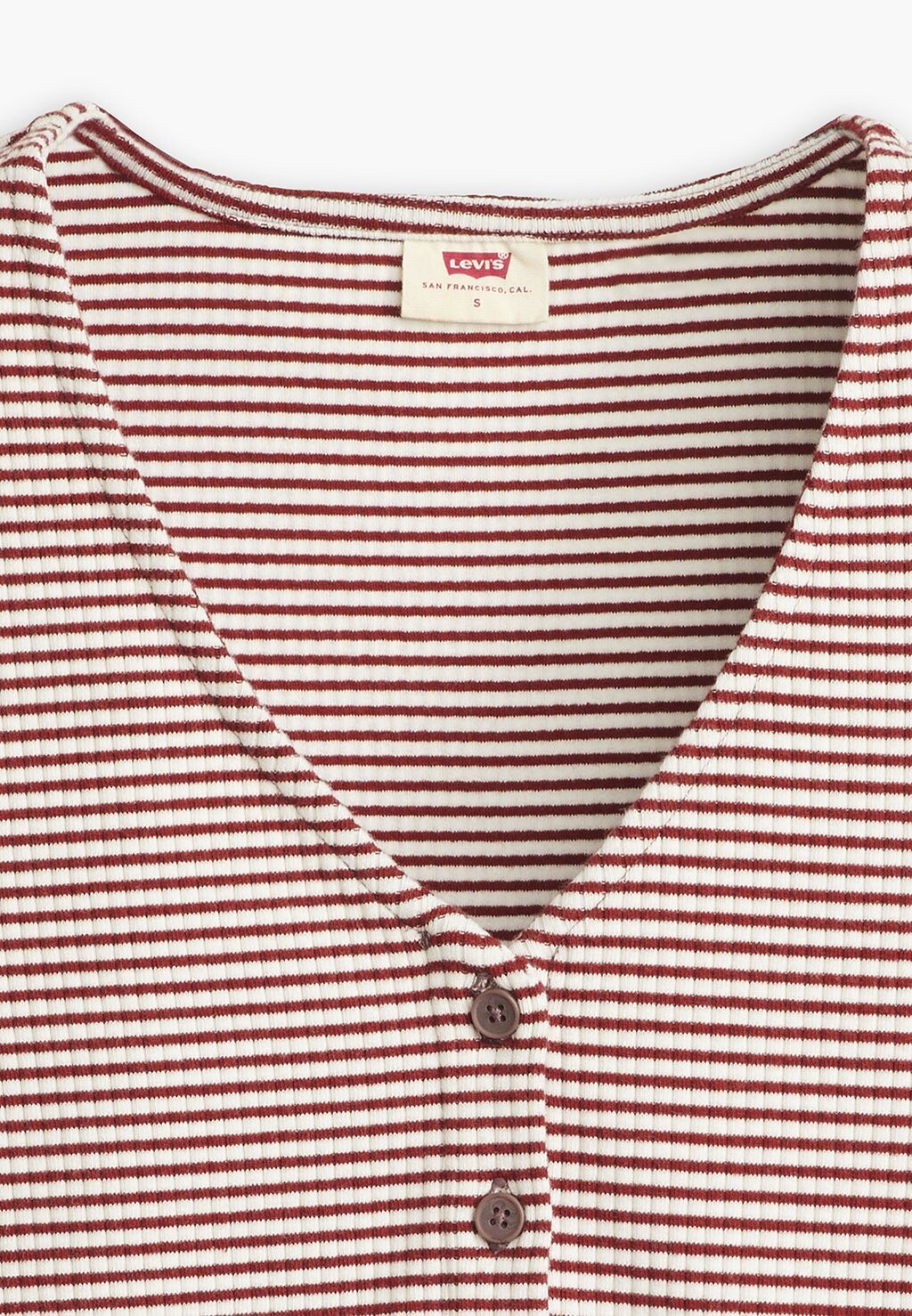 

Футболка с принтом MUSE TEE Levi's, красный