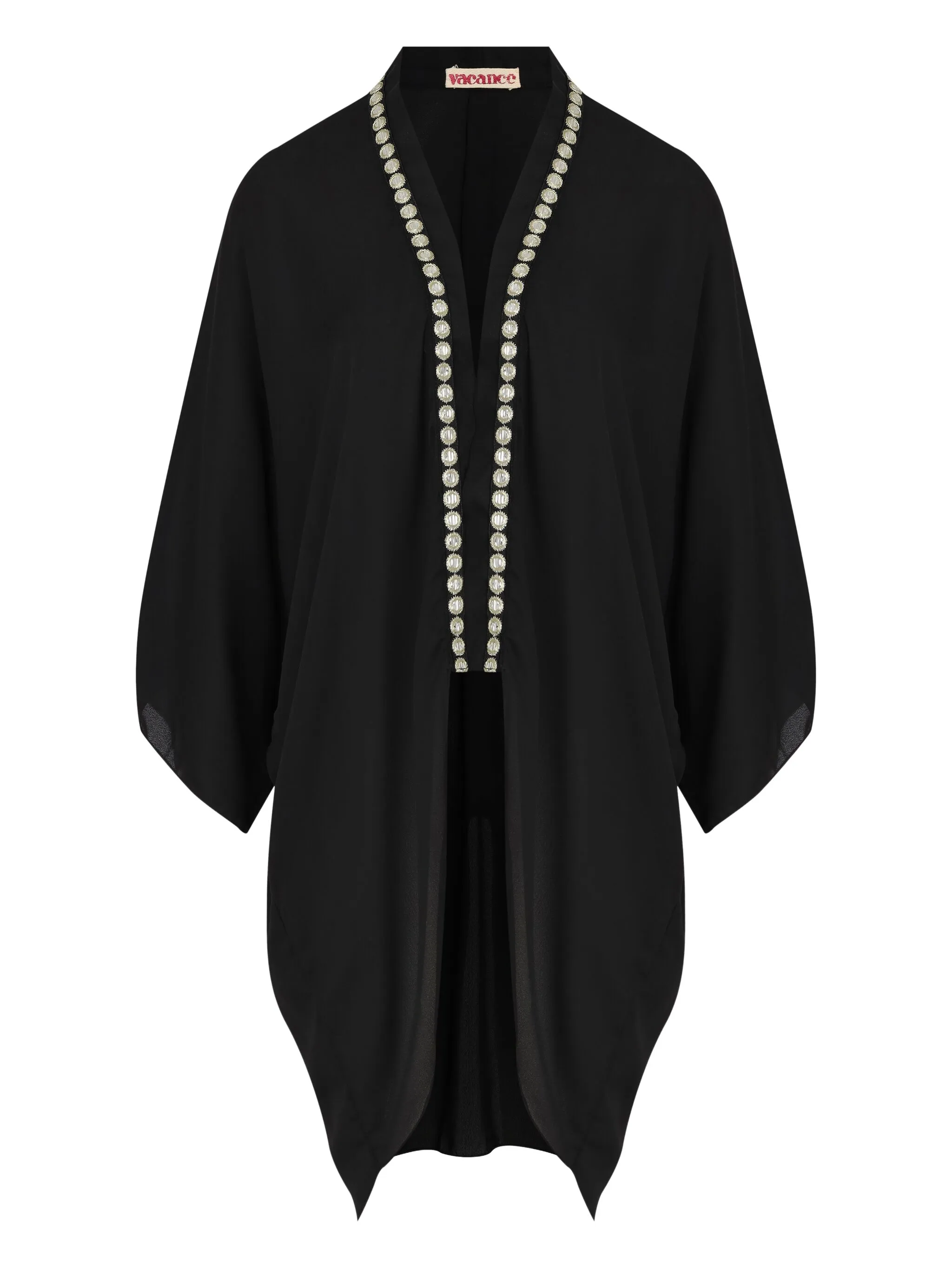 

Жакет с плетеной отделкой Olympiah, черный