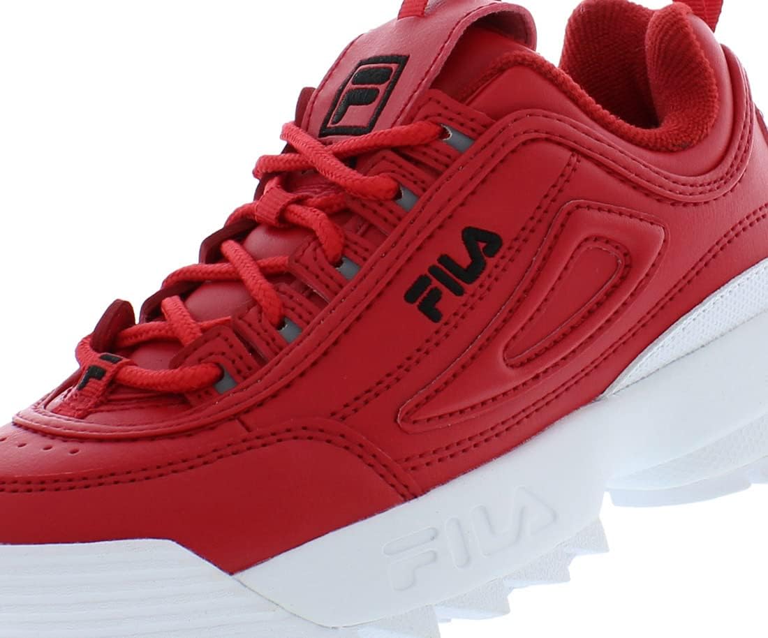 Кроссовки для детей Fila Unisex Fila Disruptor II, красный — фото 3