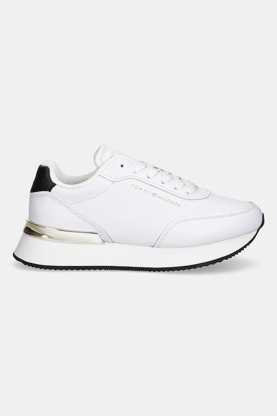 Кожаные кроссовки Chic Fashion Runner Tommy Hilfiger, белый — фото 2