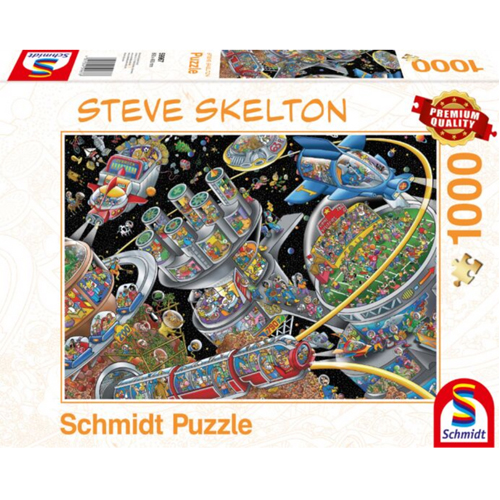 

Пазлы Steve Skeleton: Space Colony (1000Pc)
