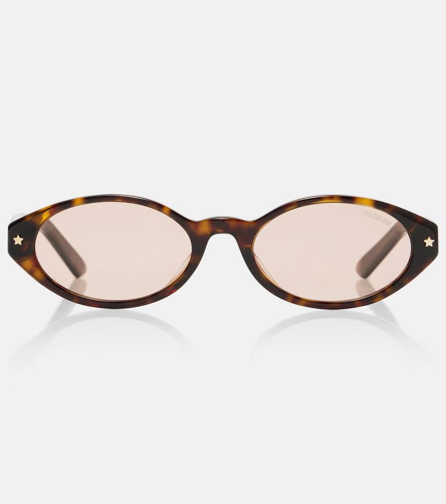 

DiorPacific R1I овальные солнцезащитные очки Dior Eyewear