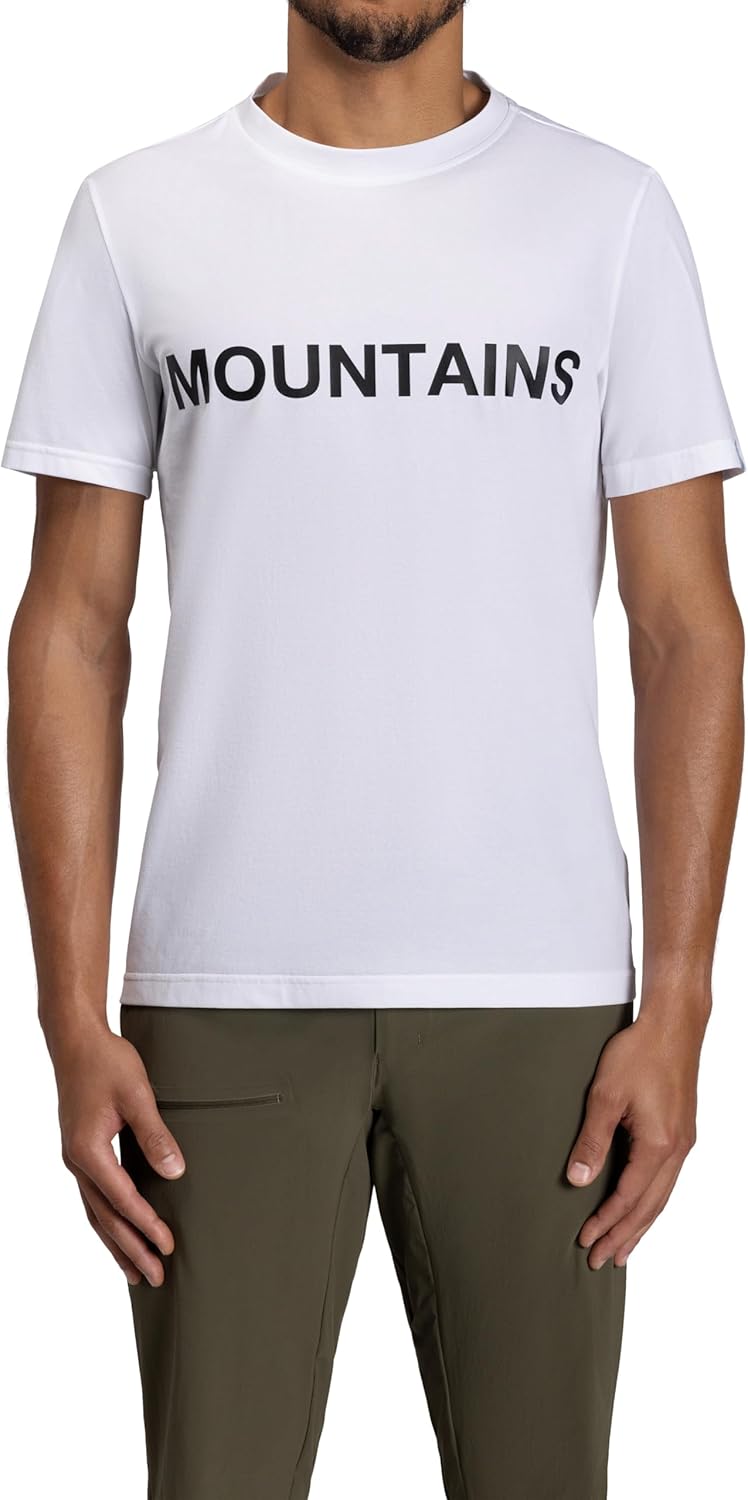 

Мужская футболка Mammut 1017-02012 с логотипом, азиатский крой, мужская/быстросъемная, белый