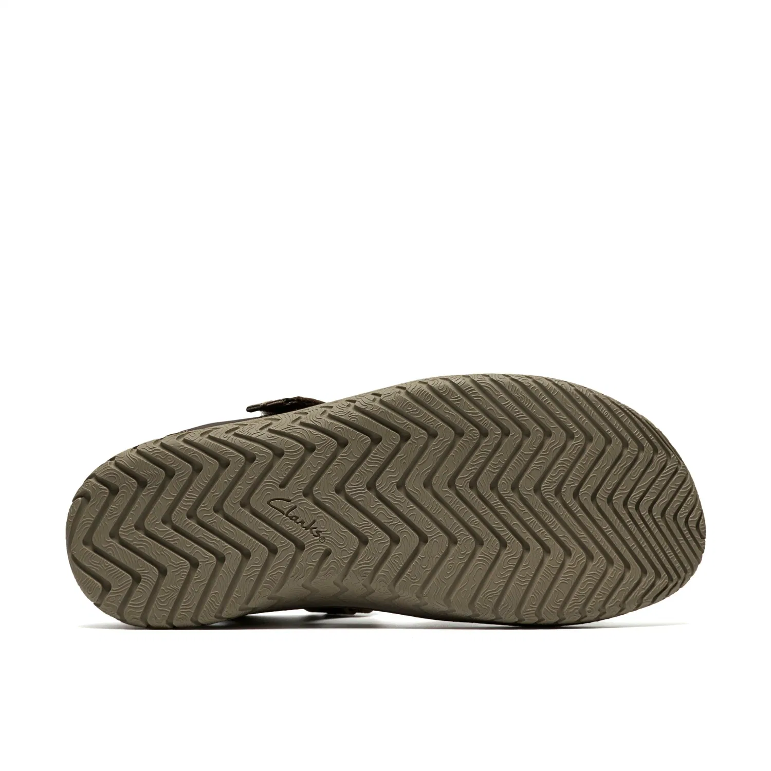 Сандалии Clarks Wesley Shore с кожаным верхом, коричневый — фото 3