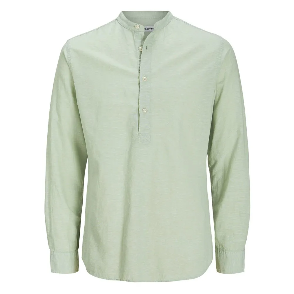 

Рубашка Jack & Jones Ebreeze Half Placket, зеленый
