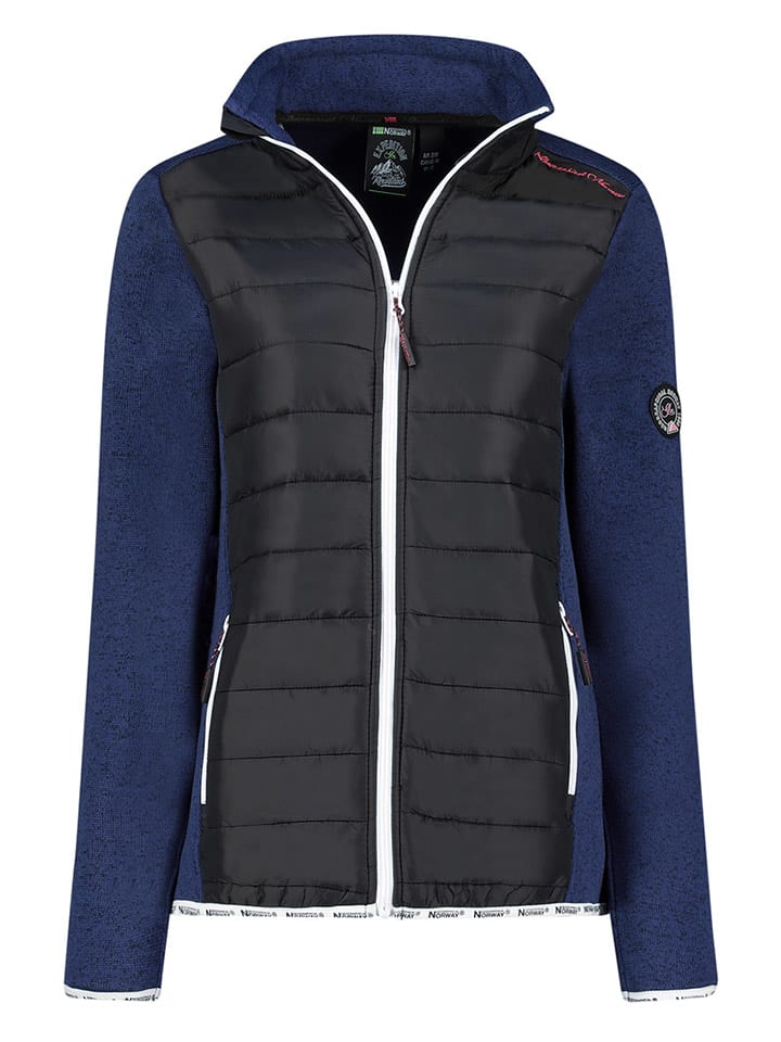 

Флисовая куртка Geographical Norway, цвет dunkelblau/schwarz