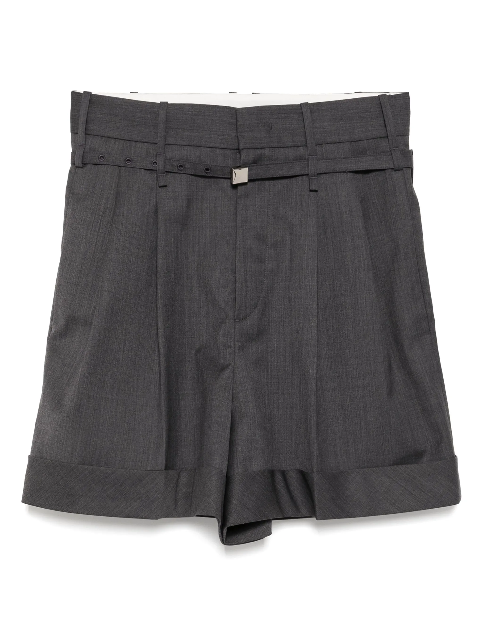 

Шорты широкого кроя с поясом Jnby, серый