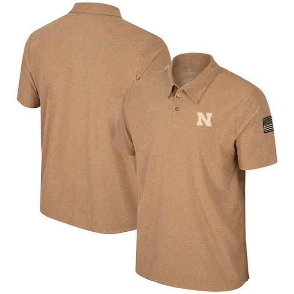 

Мужская поло desert polo khaki nebraska huskers oht military appreciation cloud Colosseum