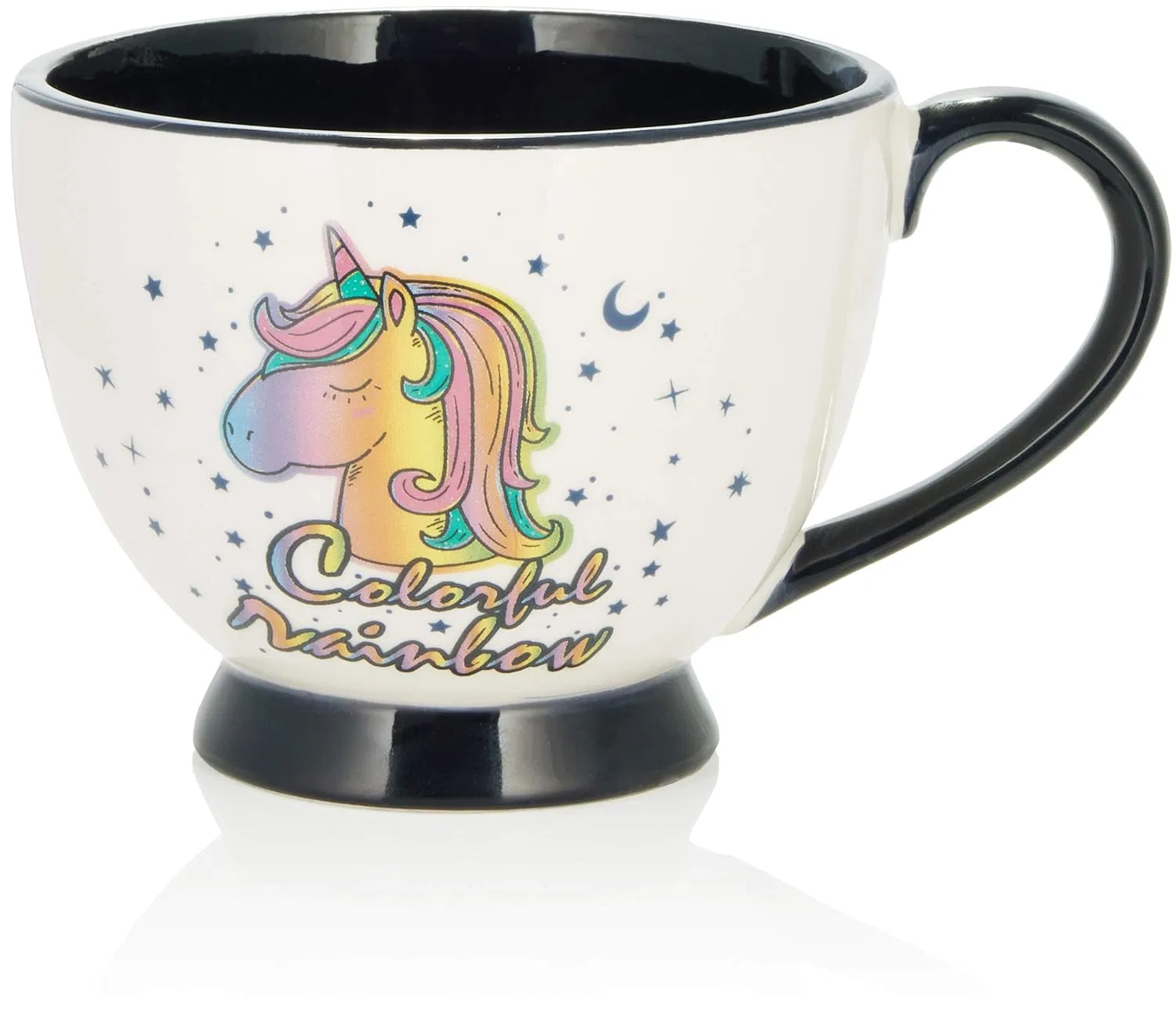 Набор для ухода за телом BRUBAKER Cosmetics «Unicorn Beauty Care» с ароматом ванили и лаванды Brubaker, 5-Piece Beauty Set In Xxl Coffee Mug — фото 3