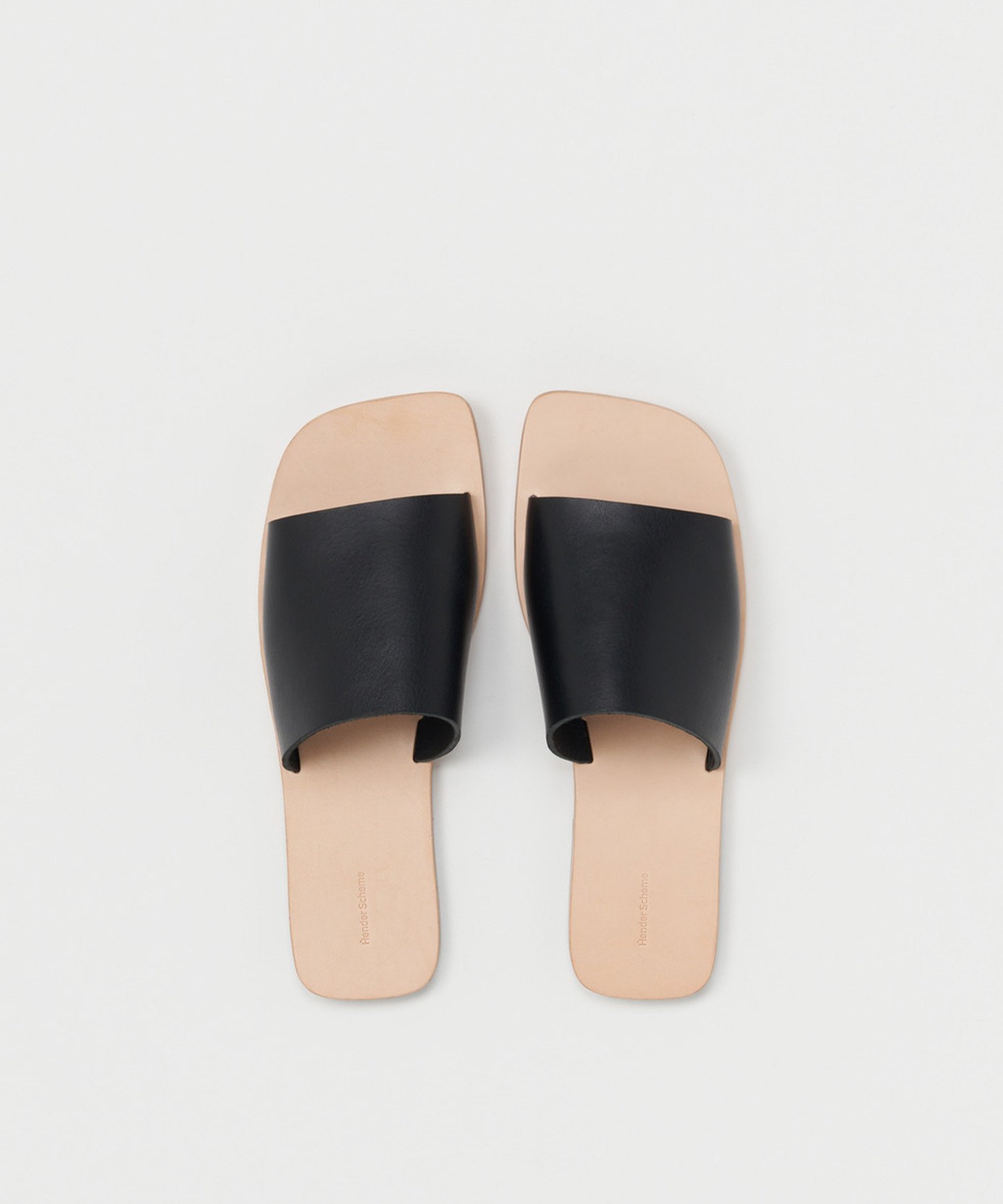 Схема Хендера/(М) Сандалии/Шлепанцы Вачетта Hender Scheme, Black — фото 3