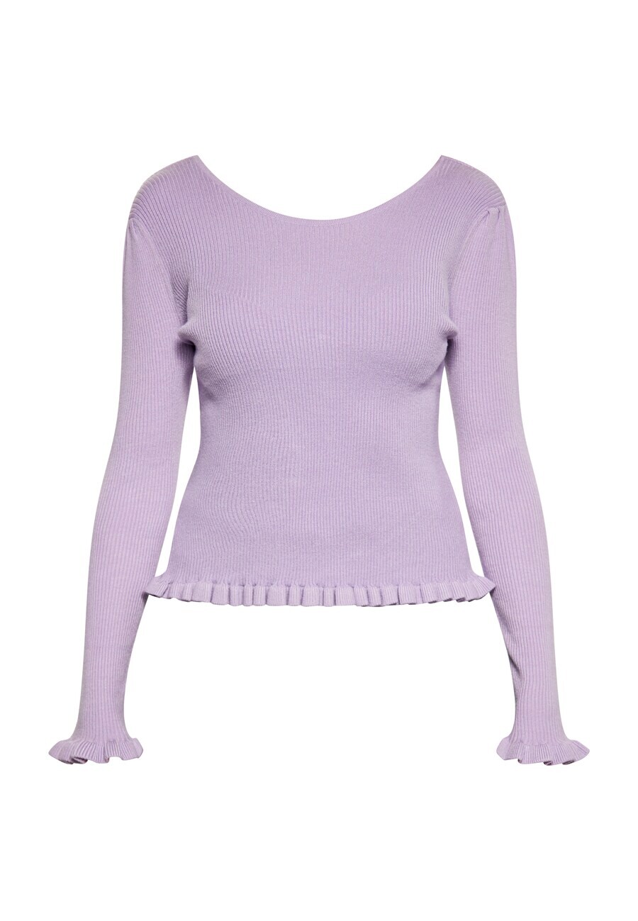 

Тонкий вязаный свитер faina Sweater, лавандовый