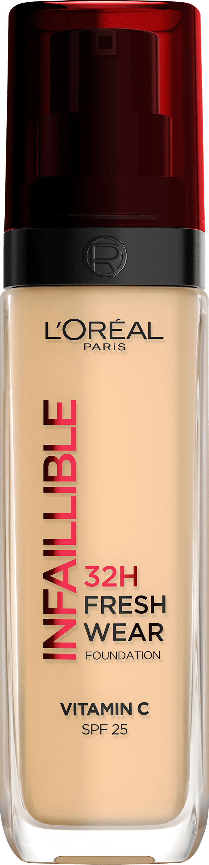 

Тональный крем L'ORÉAL PARiS Foundation Infaillible 32h Fresh Wear, 125 Natural Rose, LSF 25, 30 ml