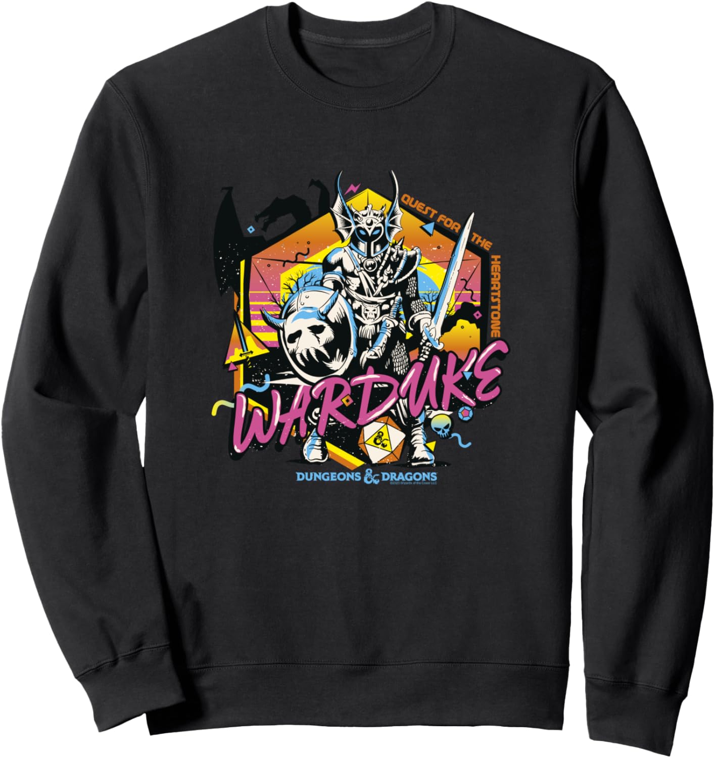 

Толстовка Dungeons & Dragons War Duke Quest Heartstone Color Pop, черная, Черный, Толстовка Dungeons & Dragons War Duke Quest Heartstone Color Pop, черная
