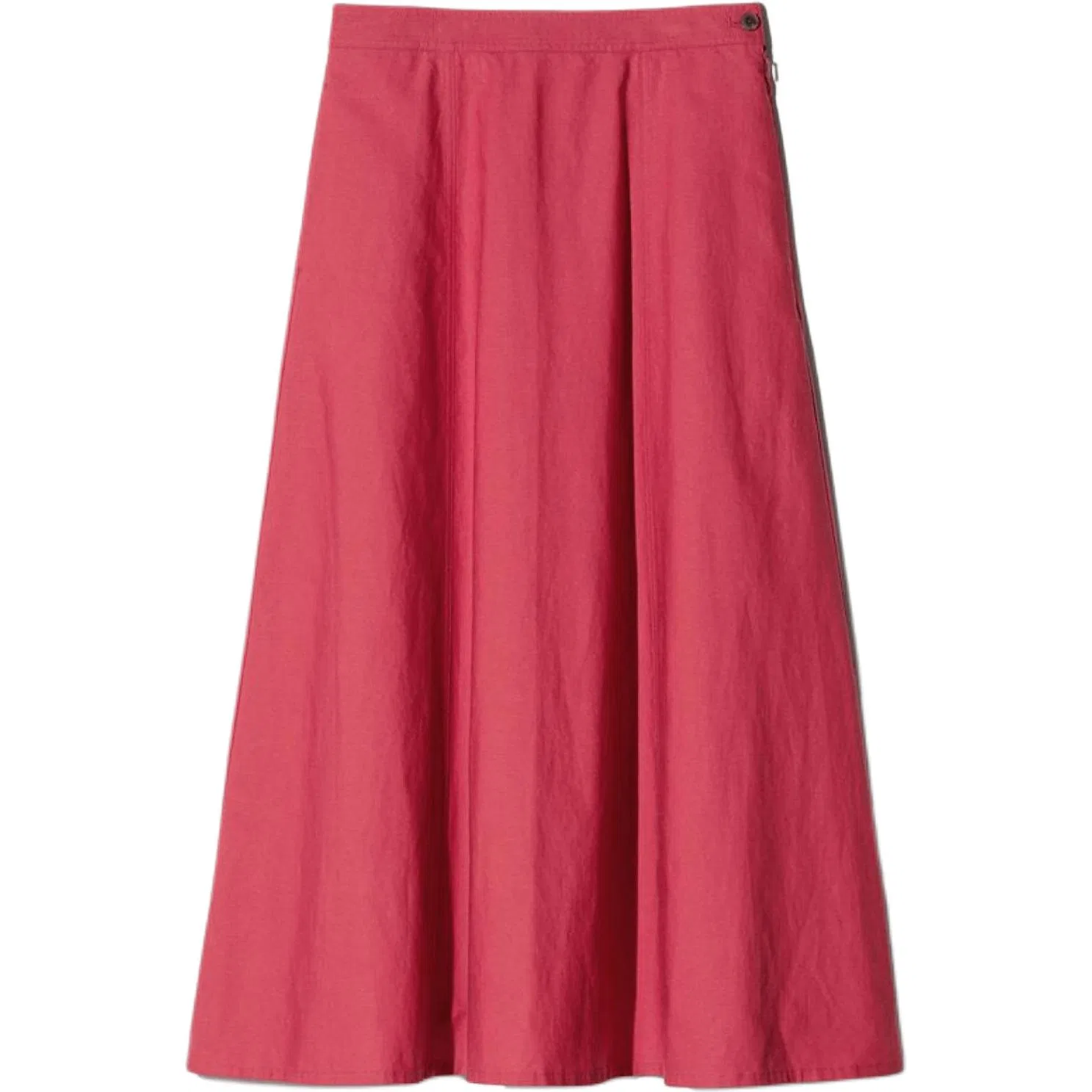 Юбка длинная повседневная Comptoir Des Cotonniers для женщин, красная, умеренная UNIQLO, Red