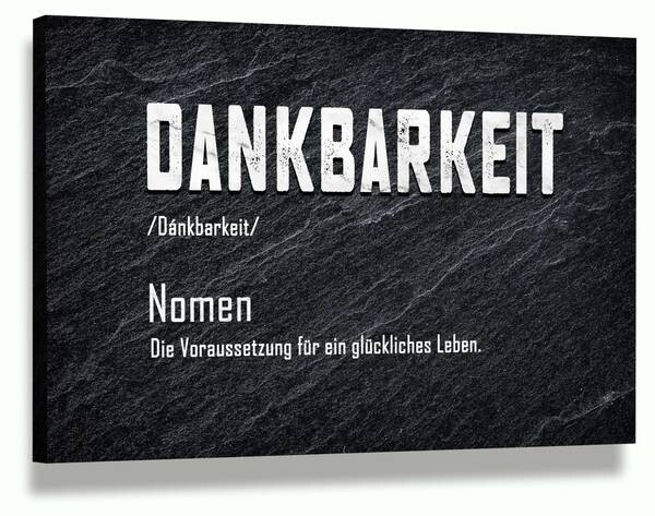 

Картина на холсте Hustling Sharks Dankbarkeit, черный