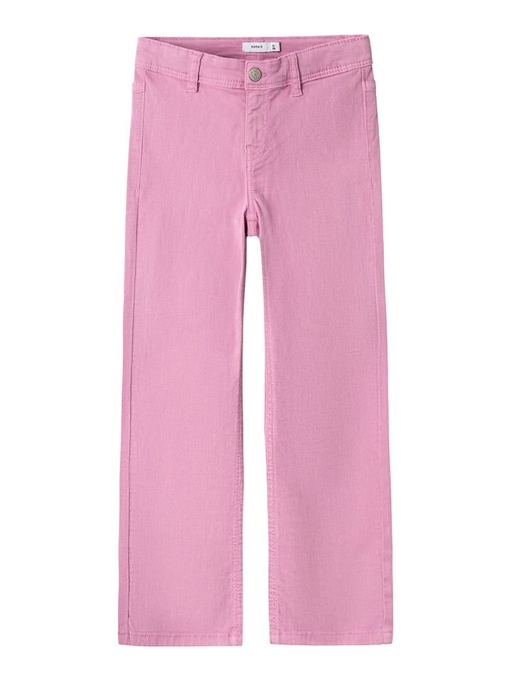 

Тканевые брюки name it Twillhose Polly, розовый