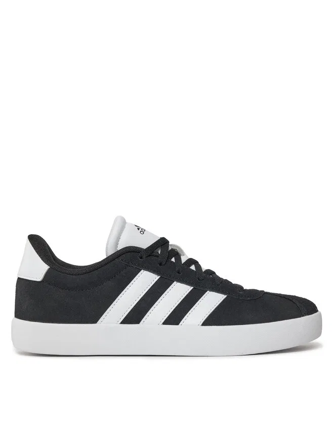 Детские кроссовки VL Court 3.0 ID6313, черные adidas