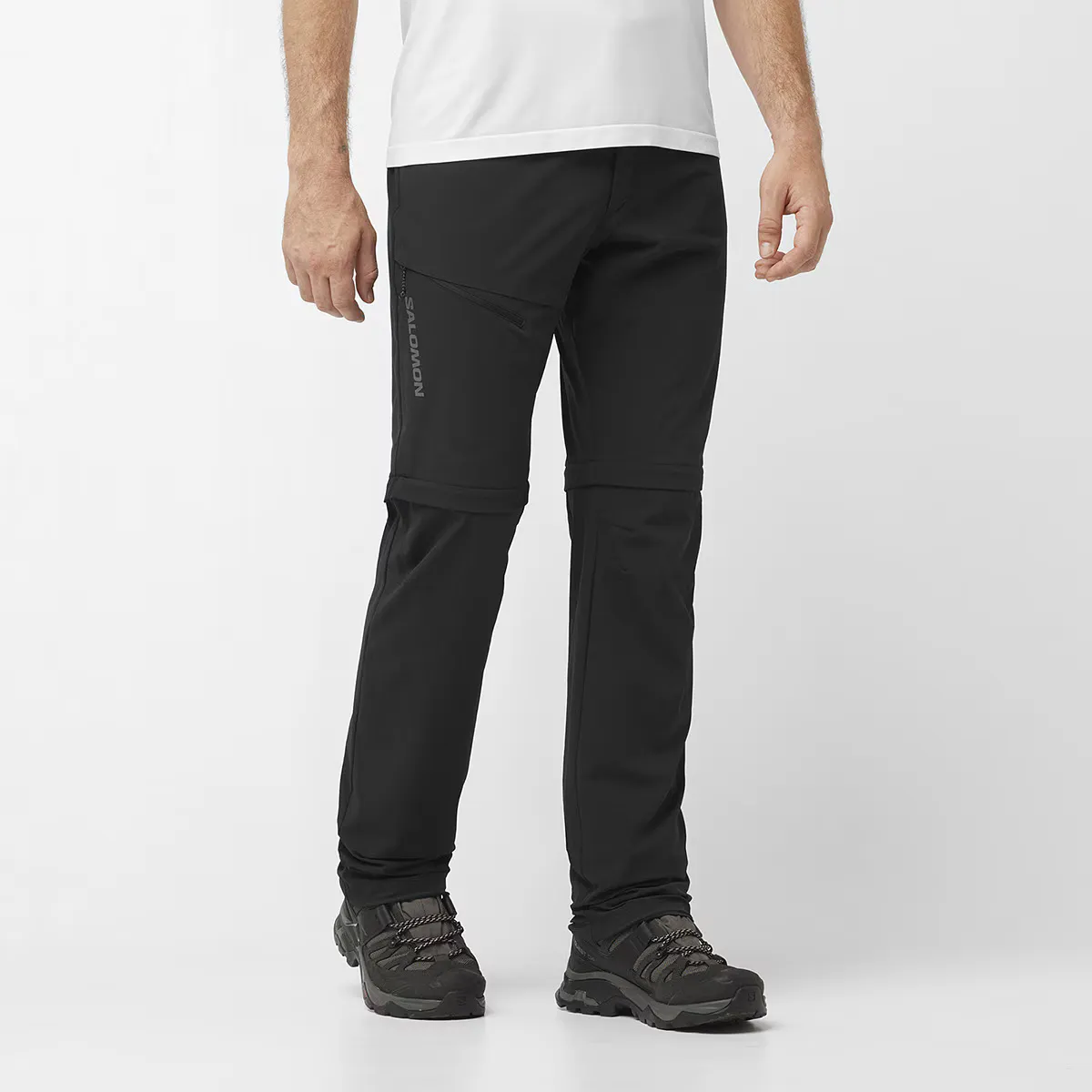 

Мужские брюки Salomon Wayferer Zip, черный