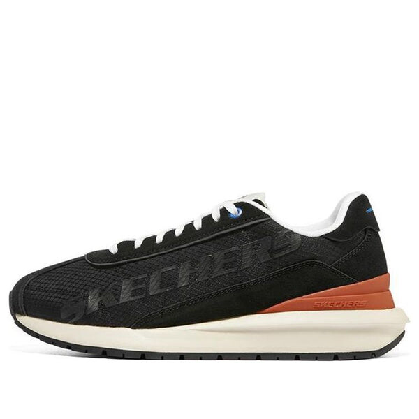 

Кроссовки sunny dale 'black orange cream' Skechers, черный